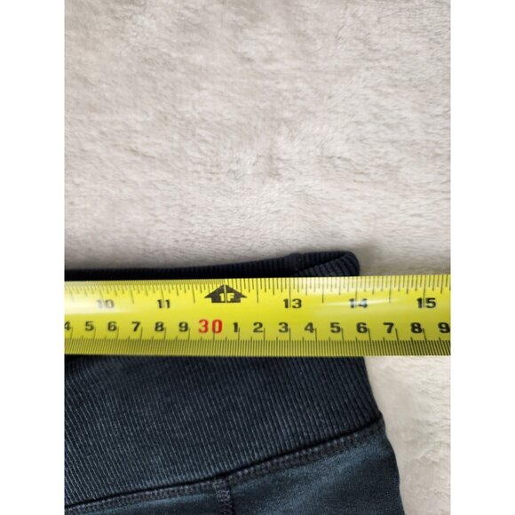 Vintage Lululemon Athletica Womens Retro Wide Leg Sweatpants Black Size 8 Med - Picture 12 of 14